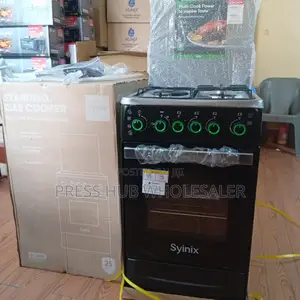 Brand New Syinix Standing Cooker | 3 Gas + 1 Electric Burner Oven