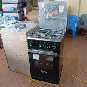 New Syinix Standing Cooker | 3 Gas + 1 Electric Burner Oven