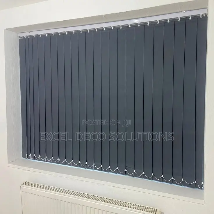 Vertical Window Blinds With Elegant Corporate Finish