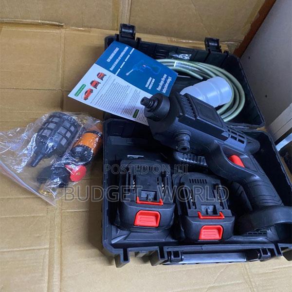 Rechargeable Portable Car Cleaning Machine With 2 Batteries – Cordless