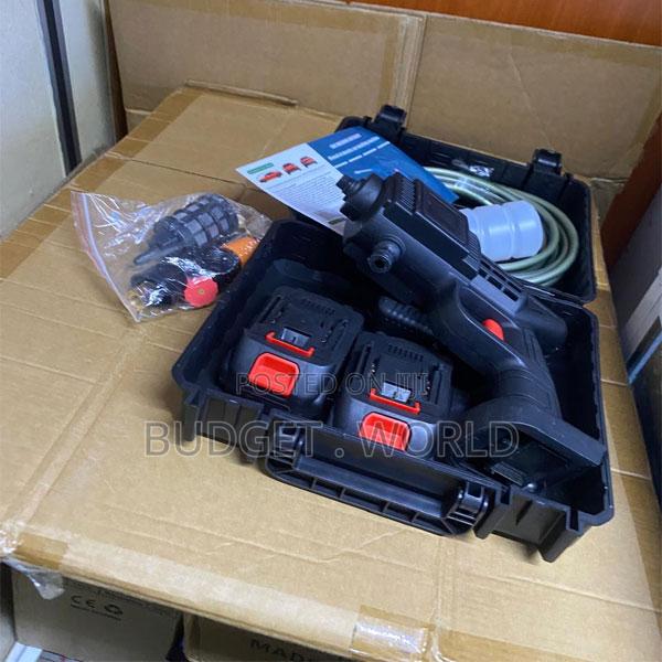 Portable Rechargeable Pressure Cleaner – Car Washer With 2 Long Lastin