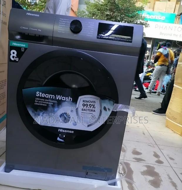 Hisense Washing Machine Front Load Wash and Spin 8kgs