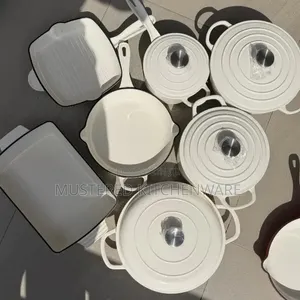 11pieces Enamel Cast Iron Cooker