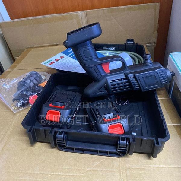 Rechargeable Portable Car Washer Gun With 2 Batteries – Cordless High