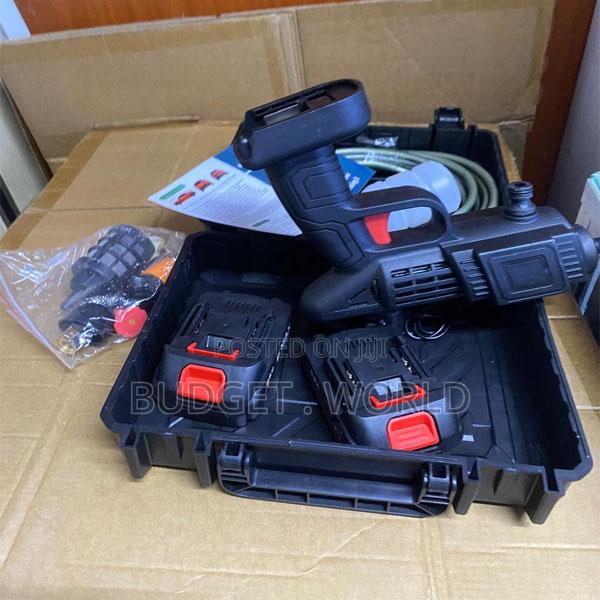 Cordless Rechargeable Water Pressure Cleaner – Portable Car Wash Kit W