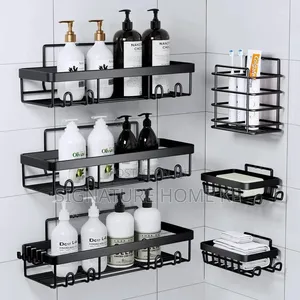 6pcs Shower Caddy Shelf/Bathroom Organizer