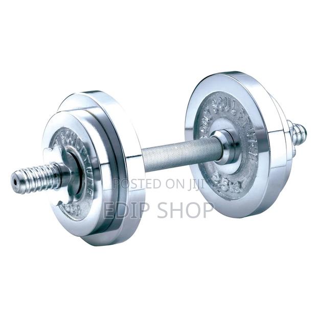 10kgs Chrome Dumbbell - thumbnail 2
