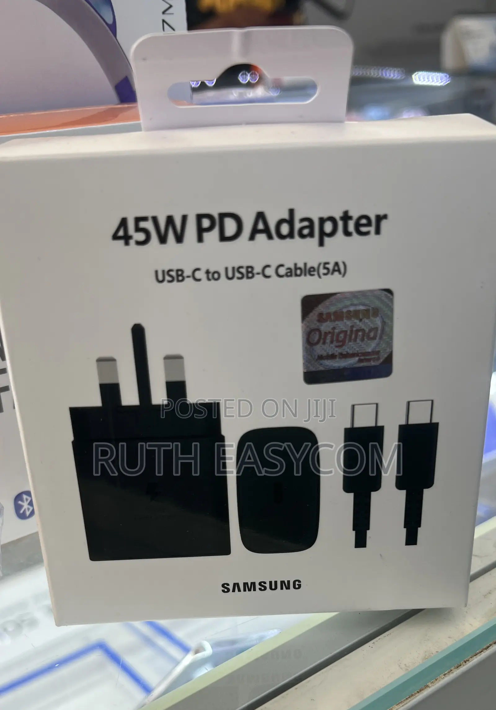 45w Pd Charger With Usb C-C Cable