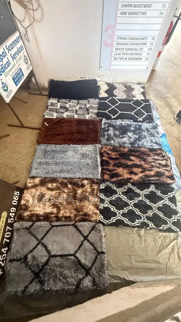 Fluffy Carpets 5by8 New Stock