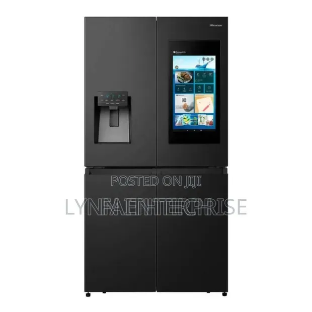 Hisense Fridge 538 Liters 4-Door Smart Screen With Ice Maker