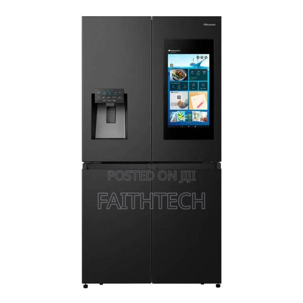 Hisense Fridge 538 Liters 4-Door Smart Screen With Ice Maker - thumbnail 3