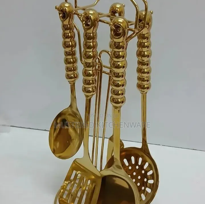 6in 1 Gold Vanished Serving Spoon