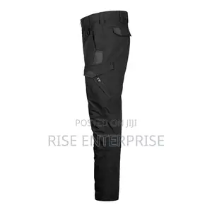 Tactical Waterproof Outdoor Unisex Pants-Black