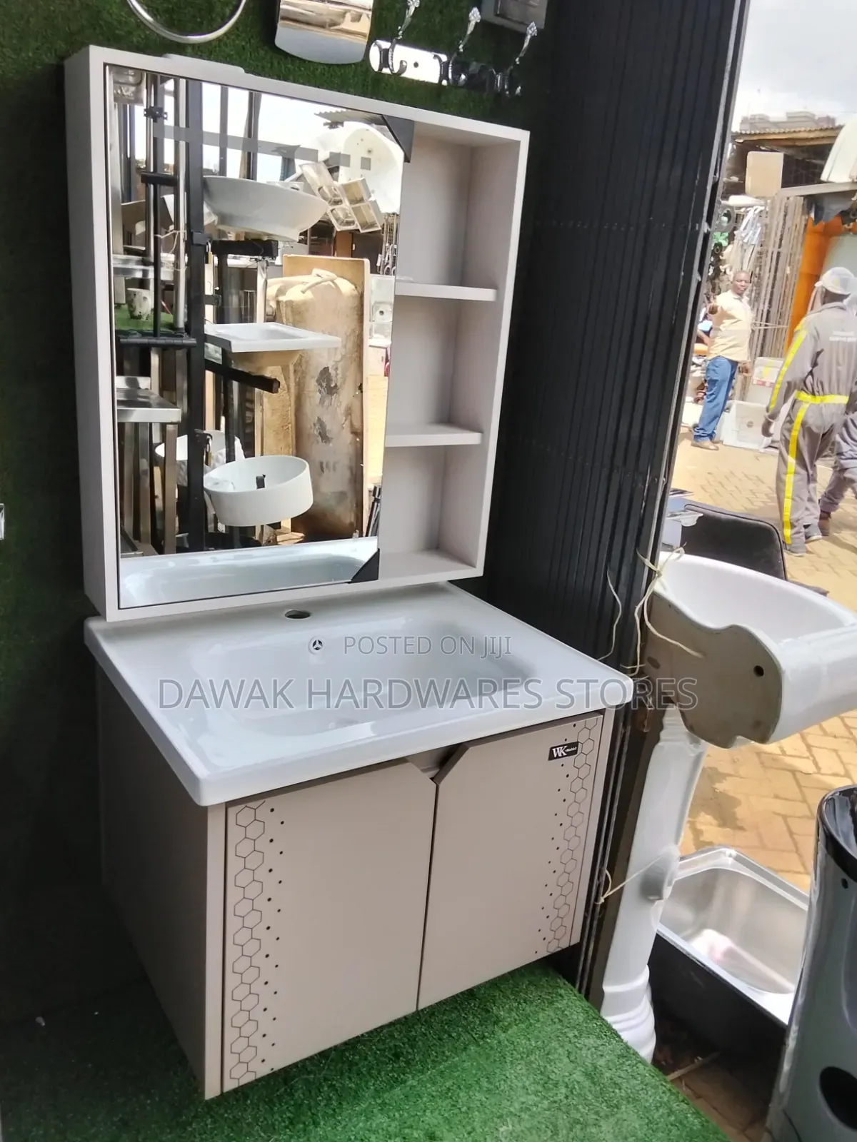 A Space Saver Mirror Cabinet