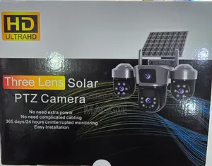 Solar 4g 3lens Camera