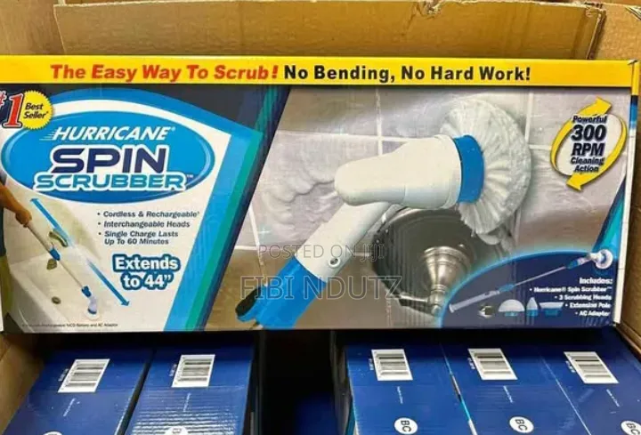 Hurricane Electric Spin Scrubber/Spin Scrubber