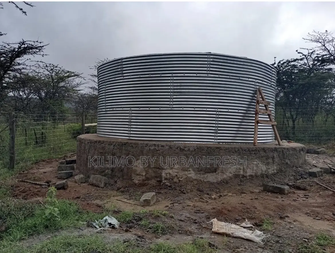 Galvanized Metal Steel Tanks. 13,500 - 1,000,000 Ltrs.