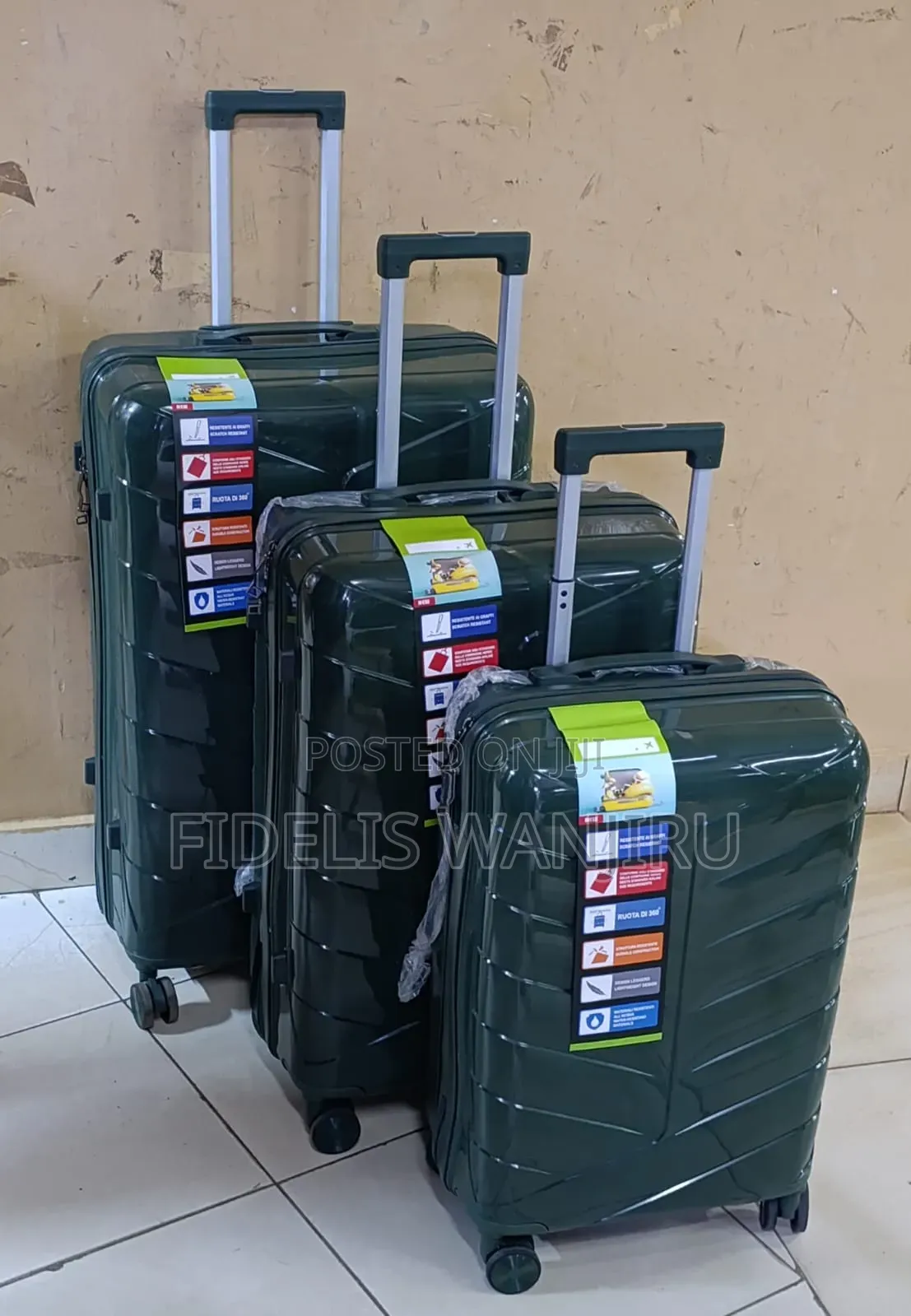 Unbreakable Rubber Suitcase