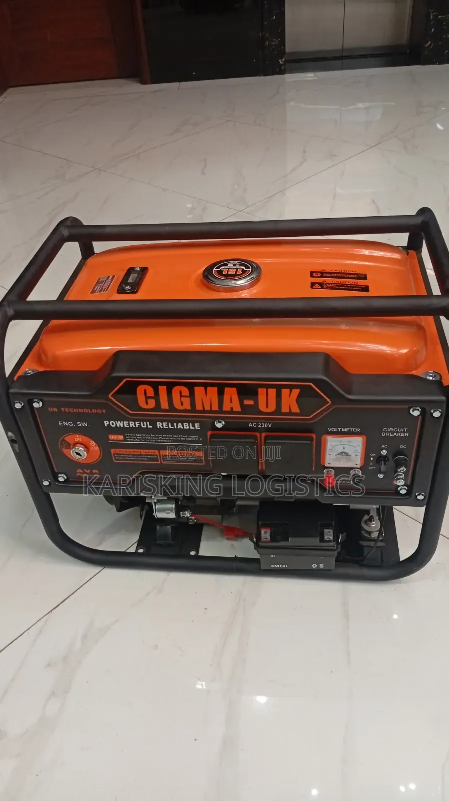 Cigma Uk Openset 6kva Gasoline Generator