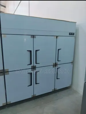 Stainless Steel 6-Doors Combined Freezer and Chiller