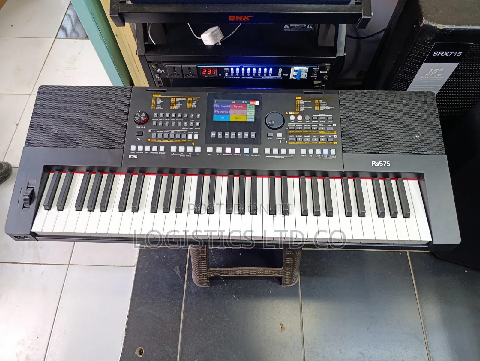 Rs575 Electronic Keyboard With Effects Voices