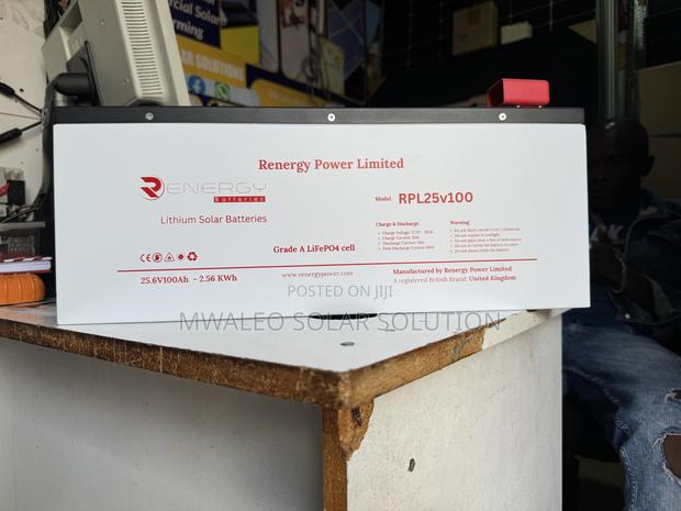 Renergy Lifepo4 Solar Battery 25.6v - thumbnail 2
