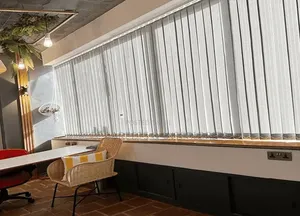 Brown,Grey and Green Vertical Blinds