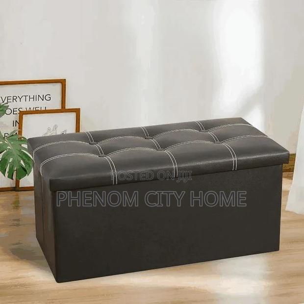 Fold Bench Storage Ottoman Available - thumbnail 2
