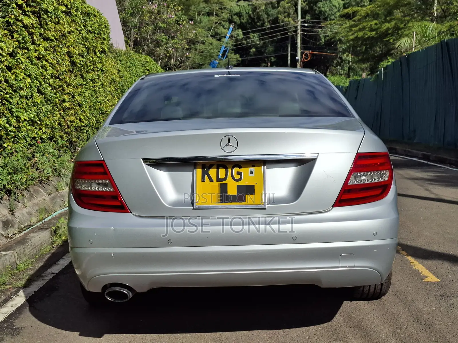 Mercedes-Benz C200 2014 Silver