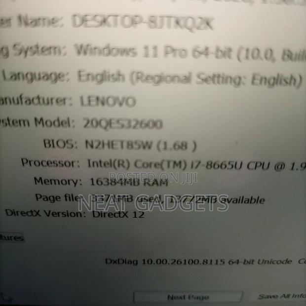 Laptop Lenovo ThinkPad X1 Carbon 16GB Intel Core i7 SSD 512GB - thumbnail 3