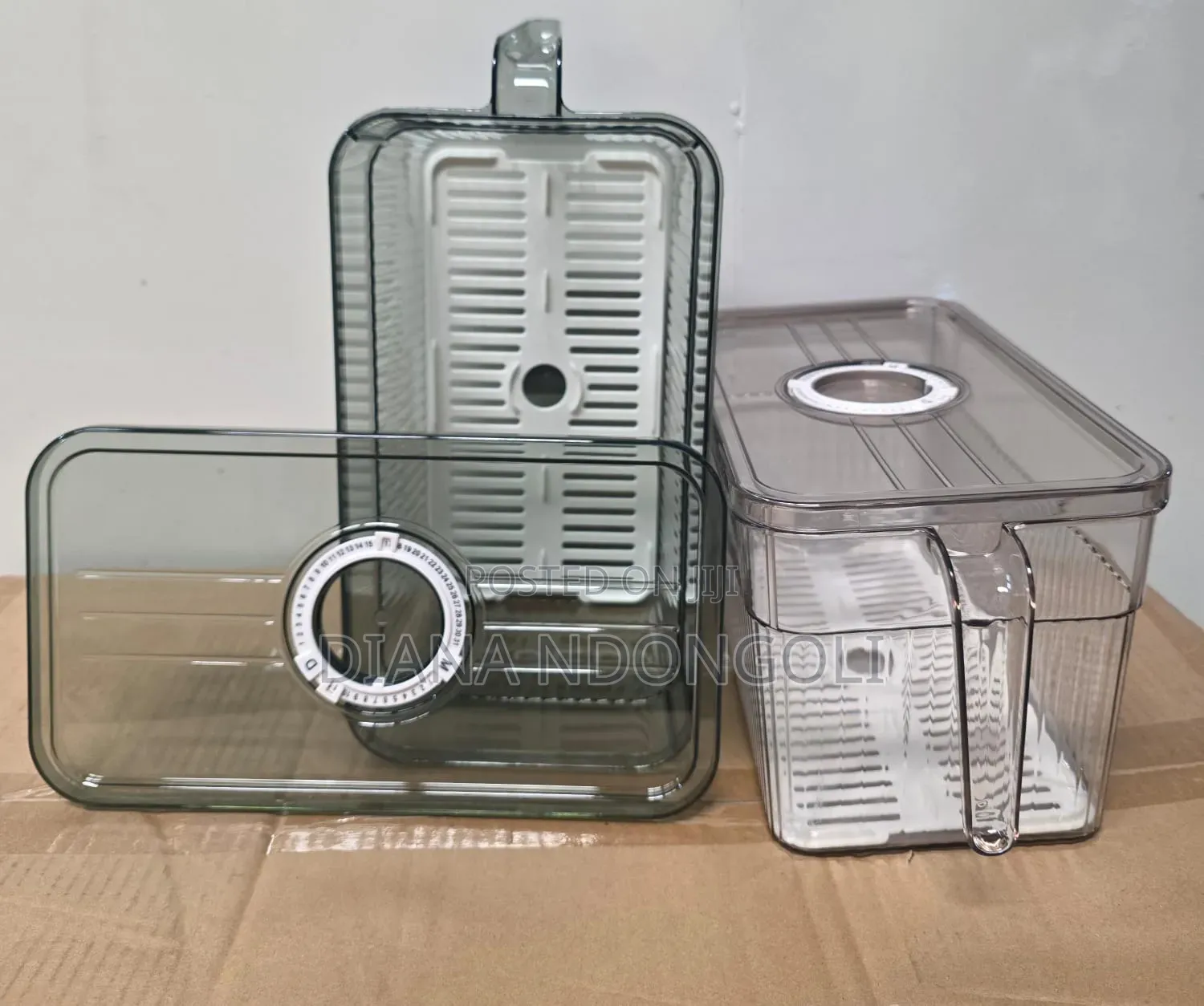 *Fridge Storage Containers 5l /- Each*