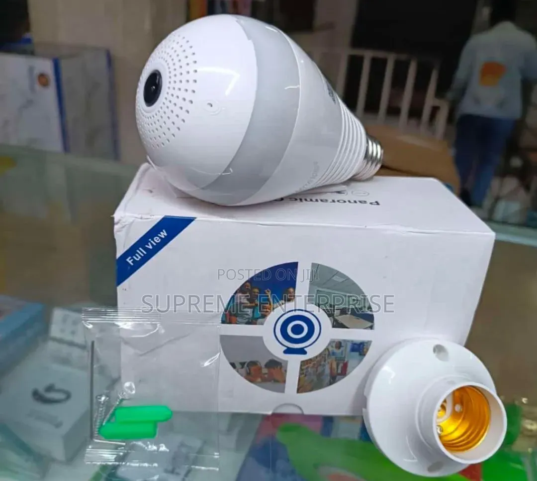 V380 Panaromic Bulb Camera