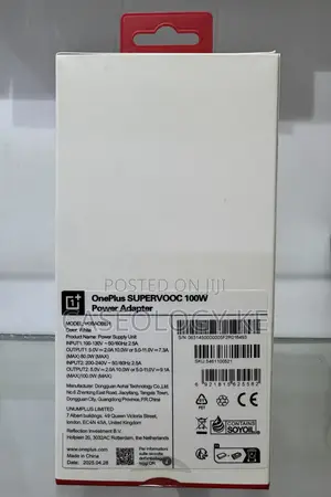 Oneplus Supervooc 100w Charger
