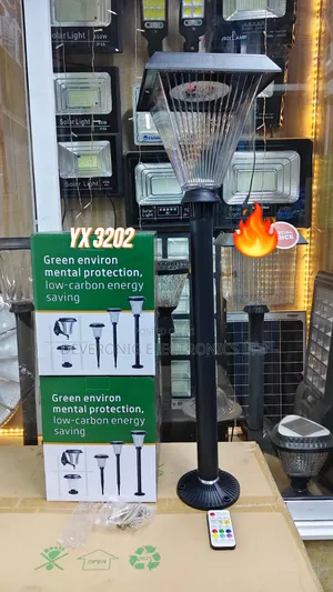 *Yx 3202 Solar Garden Pillar Lights*=
