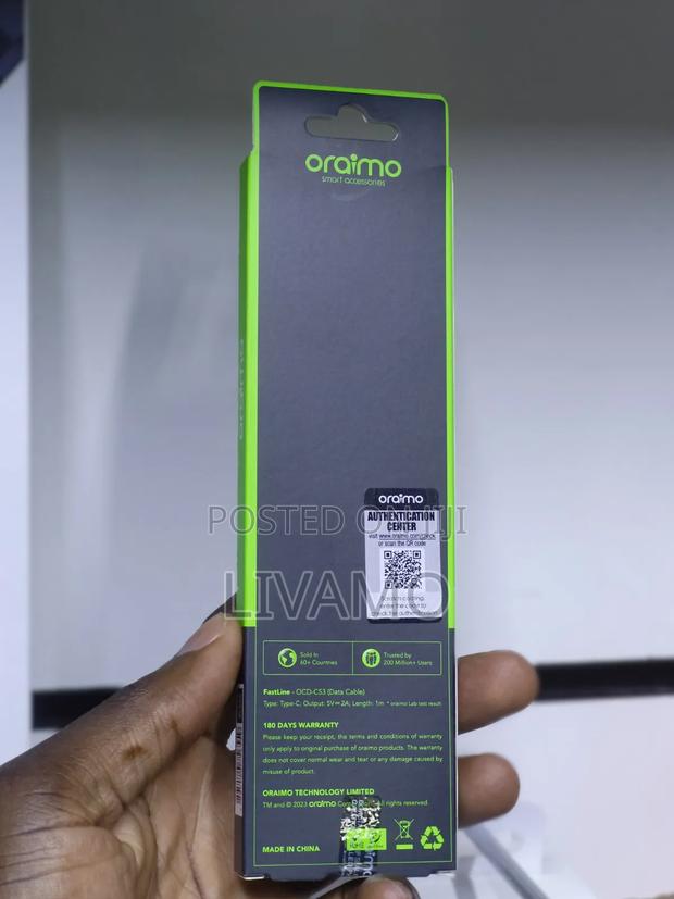 Oraimo Cable - thumbnail 3
