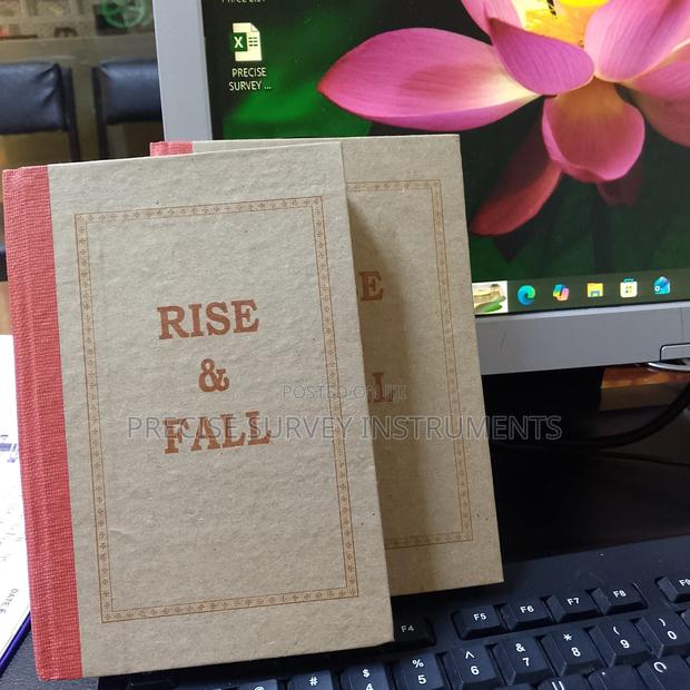 Hard Cover Rise and Fall Survey Field Book