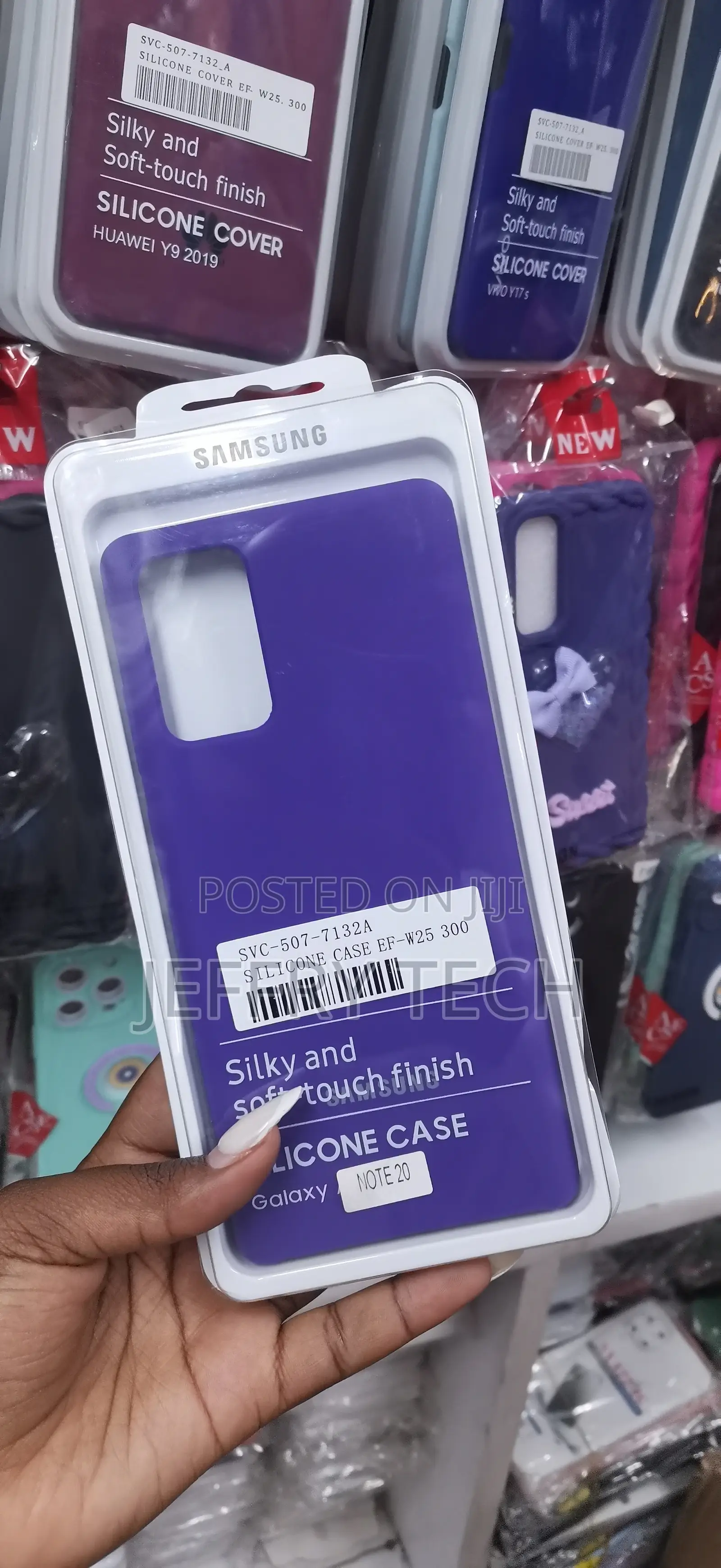 Samsung Galaxy Note 20 Deep Violet / Purple Cover.
