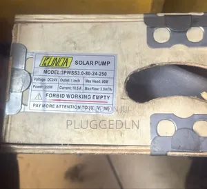 Kunda Submersible Pump 24v 250 Watts 80 MTRS Head