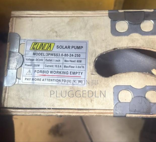 Kunda Submersible Pump 24v 250 Watts 80 MTRS Head