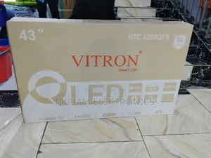Vitron 43′′ (2024 Model) Frameless Smart Android Full Hd Tv