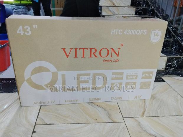 Vitron 43′′ (2024 Model) Frameless Smart Android Full Hd Tv - thumbnail 2