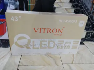 Vitron 43′′ (2024 Model) Frameless Smart Android Full Hd Tv