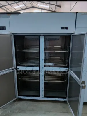 Air Cooled Freezer With Stainless Steel Interiors.