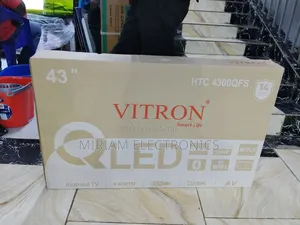 Vitron 43′′ (2024 Model) Frameless Smart Android Full Hd Tv