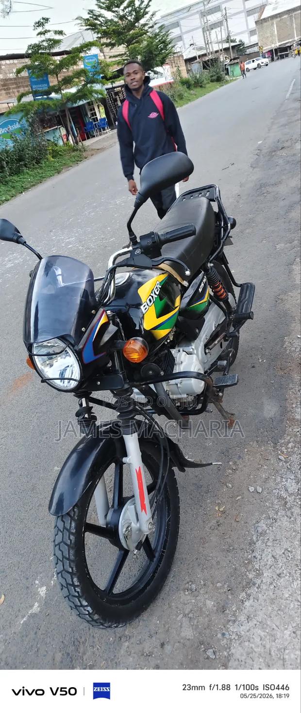 Bajaj Boxer 125 2025 Black - thumbnail 4