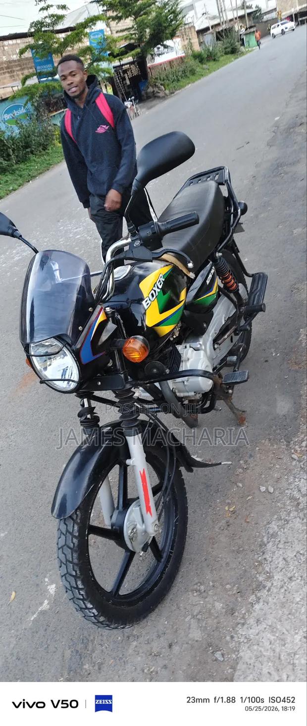 Bajaj Boxer 125 2025 Black - thumbnail 5