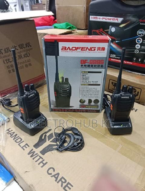 888s Baofeng 2pcs (1pair) Walkie Talkie Rechargeable Radios