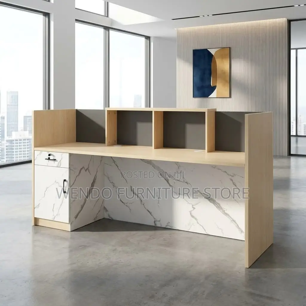 Office Desk : G12 2-Meter Modern Reception Desk