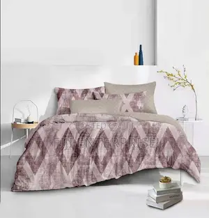 Binded Cotton Duvet Set – 6×6 6×7 | Bedsheet 2 Pillowcases