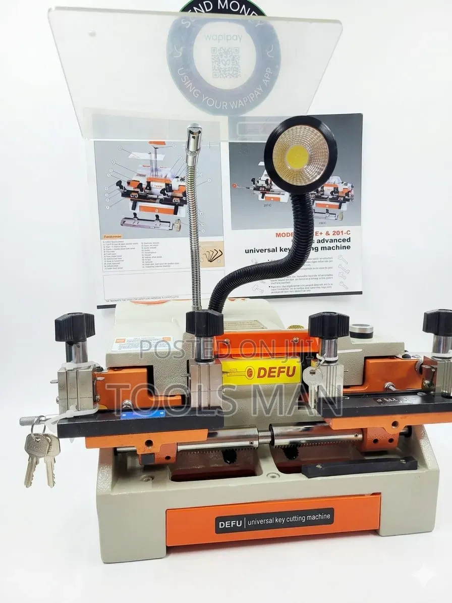 Defu 201-E Universal Key Cutting Machine With Led Light.
